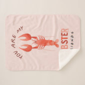 FRIENDS™ | Je bent mijn langste Waterverf grafisch Sherpa Deken (Voorkant (horizontaal))