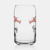 FRIENDS™ | Je bent mijn Lobster Waterverf Quote Blikvorm Glas (Links)