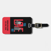 FRIENDS™ | Je houdt van me Quote Bagagelabel (Voorkant horizontaal)