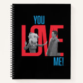 FRIENDS™ | Je houdt van me Quote Notitieboek (Voorkant)