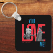 FRIENDS™ | Je houdt van me Quote Sleutelhanger (Voorkant)