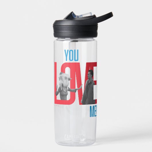 FRIENDS™ | Je houdt van me Quote Waterfles (Links)