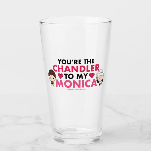 FRIENDS™ | Jij bent de Chandler voor mijn Monica Glas (Voorkant)