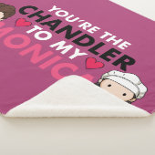 FRIENDS™ | Jij bent de Chandler voor mijn Monica Sherpa Deken (3/4)