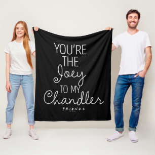 FRIENDS™   Jij bent de Joey van mijn Chandler Fleece Deken
