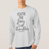 FRIENDS™ | Jij bent de Joey van mijn Chandler T-shirt (Voorkant)
