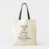 FRIENDS™ | Jij bent de Joey van mijn Chandler Tote Bag (Voorkant)