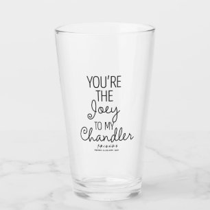 FRIENDS™ Jij bent de Joey voor mijn Chandler Glas