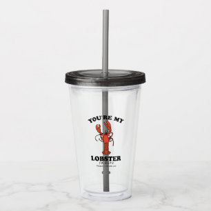 FRIENDS™ Jij bent mijn kreeft Acryl Drinkbeker