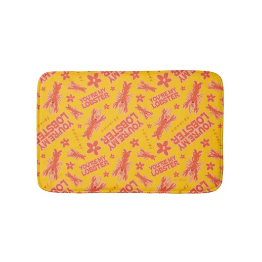 FRIENDS™ | Jij Bent Mijn Kreeft Levendig Patroon Badmat (Voorkant)