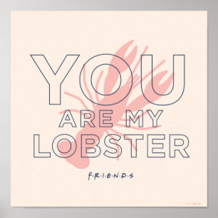 FRIENDS™ Jij bent mijn kreeft Poster