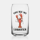 FRIENDS™ | Jij bent mijn Lobster Blikvorm Glas (Voorkant)