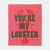 FRIENDS™ | Jij bent mijn Lobster Fleece Deken (Voorkant)