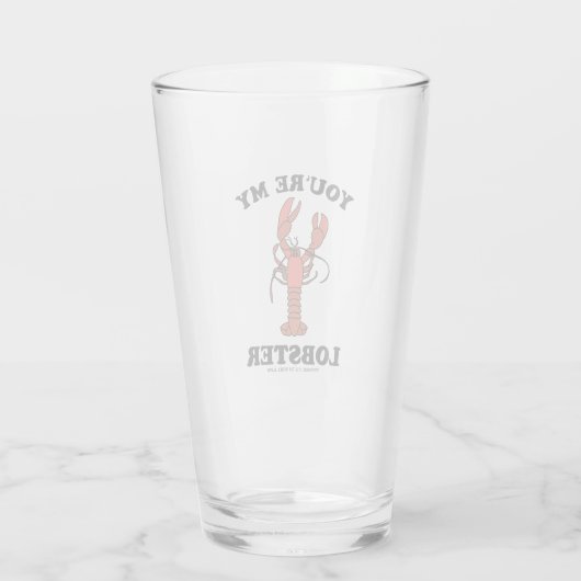 FRIENDS™ | Jij bent mijn Lobster Glas (Achterkant)