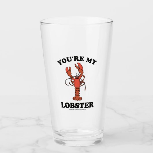 FRIENDS™ | Jij bent mijn Lobster Glas (Voorkant)