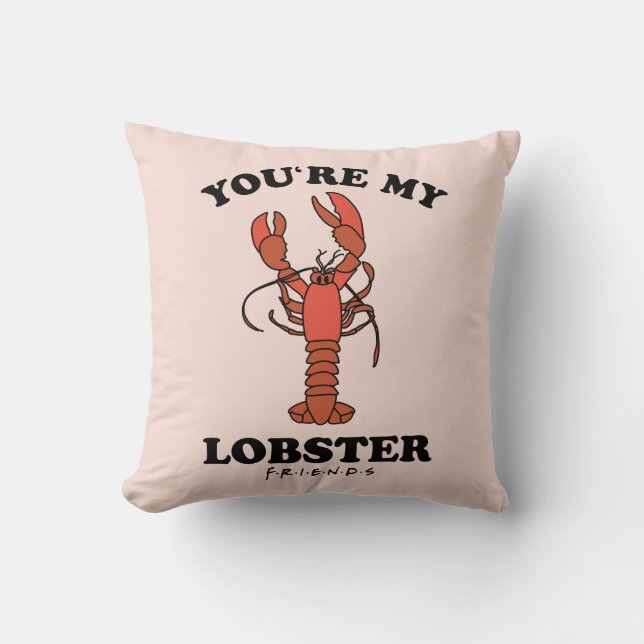 FRIENDS™ | Jij bent mijn Lobster - Klassieke Typog Kussen (Voorkant)