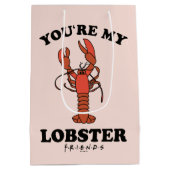 FRIENDS™ | Jij bent mijn Lobster - Klassieke Typog Medium Cadeauzakje (Achterkant)