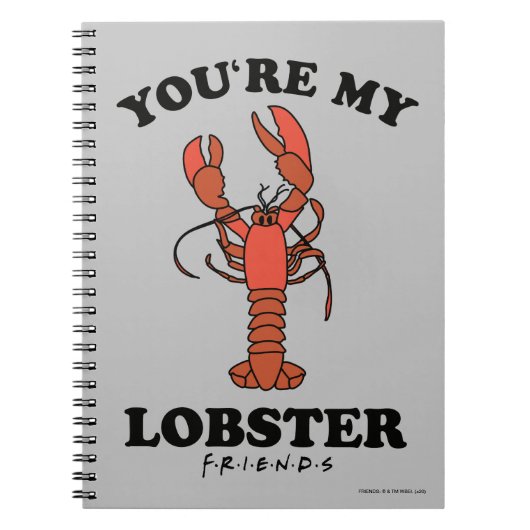 FRIENDS™ | Jij bent mijn Lobster Notitieboek (Voorkant)