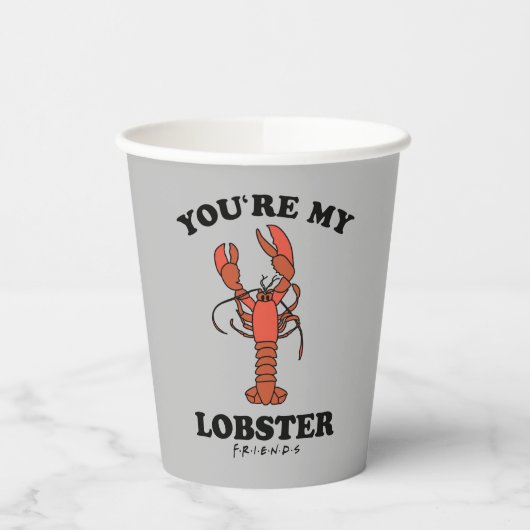 FRIENDS™ | Jij bent mijn Lobster Papieren Bekers (Links)