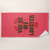 FRIENDS™ | Jij bent mijn Lobster Strandlaken (Voorkant)