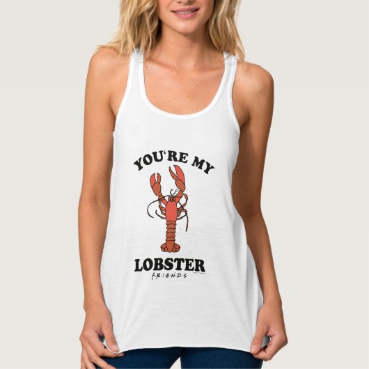 FRIENDS™ | Jij bent mijn Lobster Tanktop (Voorkant)