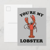 FRIENDS™ | Jij bent mijn Lobster Uitnodiging Briefkaart (Voorkant / Achterkant)