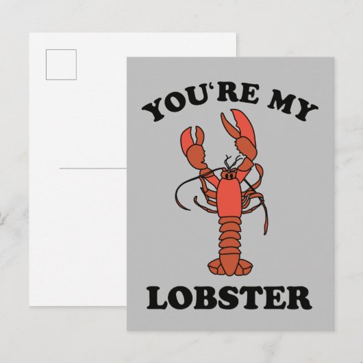 FRIENDS™ | Jij bent mijn Lobster Uitnodiging Briefkaart (Voorkant / Achterkant)