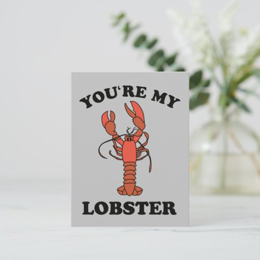 FRIENDS™ | Jij bent mijn Lobster Uitnodiging Briefkaart (Staand voorkant)