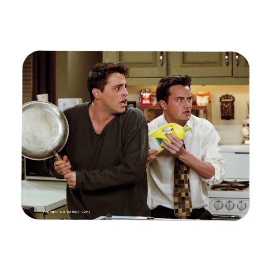 FRIENDS™ | Joey & Chandler Bang Magneet (Horizontaal)
