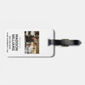 FRIENDS™ | Joey & Chandler Scared Bagagelabel (Achterkant horizontaal)