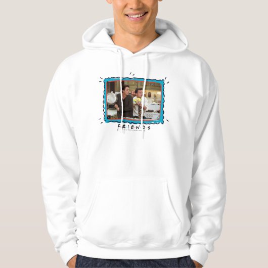 FRIENDS™ | Joey & Chandler Scared Hoodie (Voorkant)