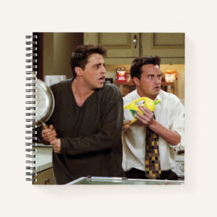 FRIENDS™   Joey & Chandler Scared Notitieboek