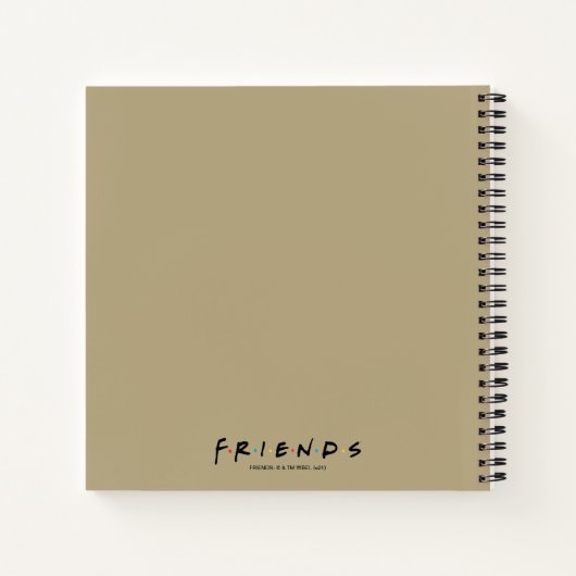 FRIENDS™ | Joey & Chandler Scared Notitieboek (Achterkant)