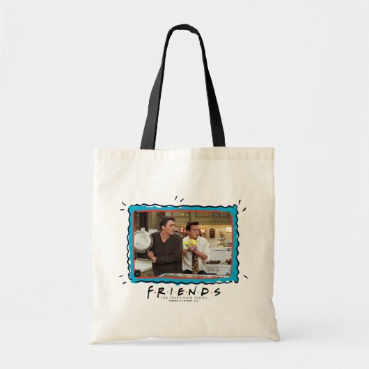 FRIENDS™ | Joey & Chandler Scared Tote Bag (Voorkant)
