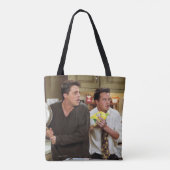 FRIENDS™ | Joey & Chandler Scared Tote Bag (Achterkant)
