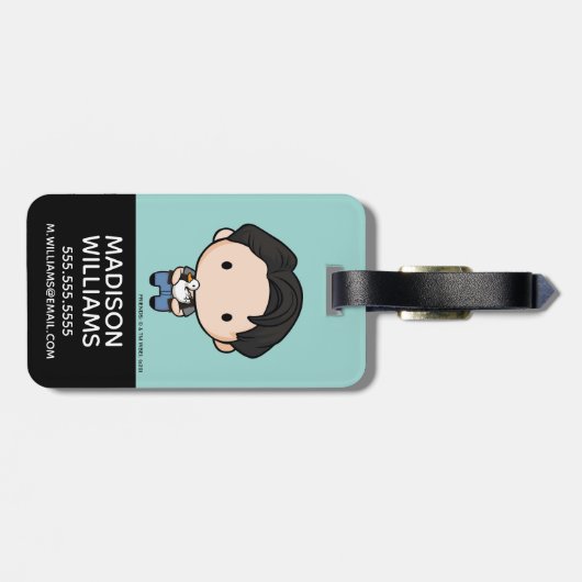 FRIENDS™ | Joey Chibi Bagagelabel (Achterkant horizontaal)