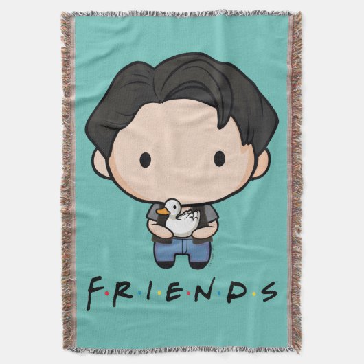 FRIENDS™ | Joey Chibi Deken (Voorkant Verticaal)