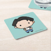 FRIENDS™ | Joey Chibi Kartonnen Onderzetters (Schuin)