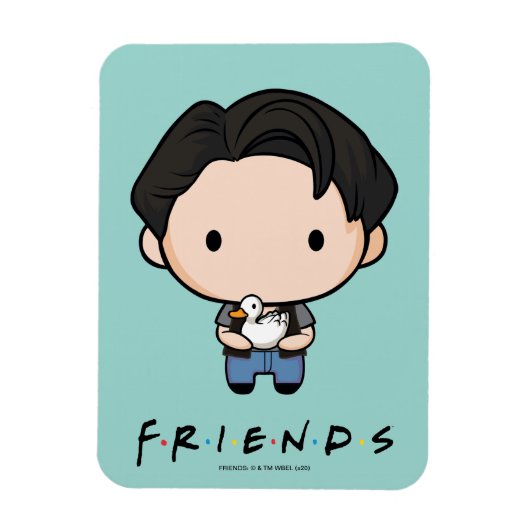 FRIENDS™ | Joey Chibi Magneet (Verticaal)
