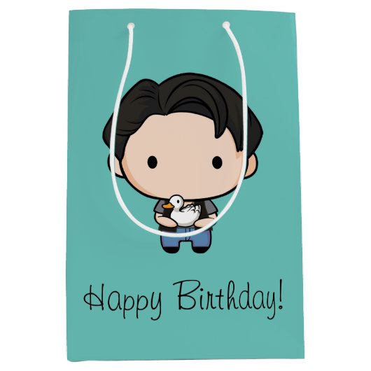 FRIENDS™ | Joey Chibi Medium Cadeauzakje (Voorkant)
