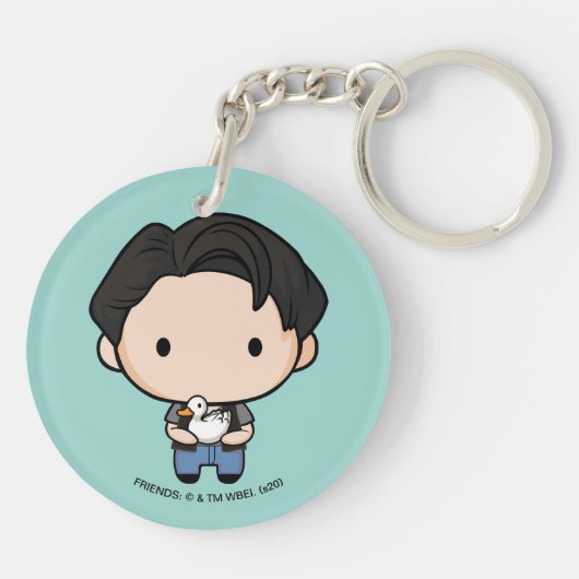 FRIENDS™ | Joey Chibi Sleutelhanger (Achterkant)