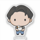 FRIENDS™ | Joey Chibi Sticker (Voorkant)