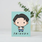 FRIENDS™ | Joey Chibi Uitnodiging Briefkaart (Staand voorkant)