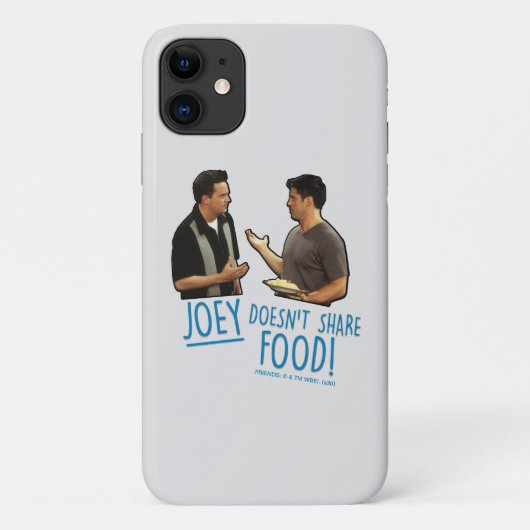 FRIENDS™ | Joey deelt geen eten! Case-Mate iPhone Case (Achterkant)
