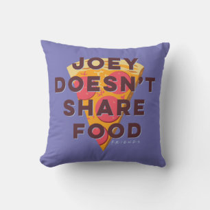 FRIENDS™ Joey deelt geen eten - Pizza Kussen