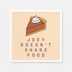 FRIENDS™ Joey Deelt Geen Eten Servet