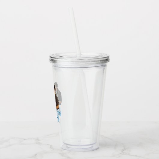 FRIENDS™ | Joey deelt geen voedsel. Acryl Drinkbeker (Links)