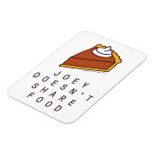 FRIENDS™ | Joey deelt geen voedsel Magneet (Linkerzijde)