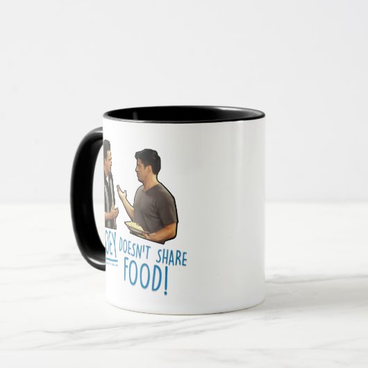 FRIENDS™ | Joey deelt geen voedsel. Mok (Voorkant links)