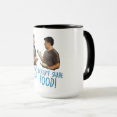 FRIENDS™ | Joey deelt geen voedsel. Mok (Voorkant rechts)